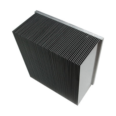Protuberancia de aluminio cuadrada del disipador de calor de la refrigeración por aire de la aleta del parte movible