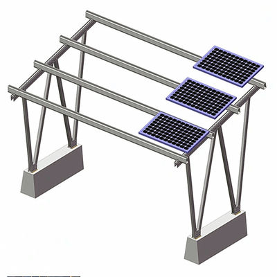Perfil de aluminio solar fotovoltaico solar del montaje del panel 6061 T5 T6