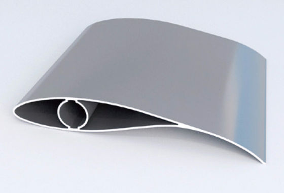 6063 perfil de aluminio solar fotovoltaico de la cuchilla de turbina de viento de T5 T6