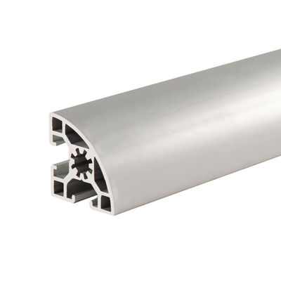 La exposición coloca los perfiles de aluminio de la protuberancia de la ranura de 6063-T5 T6 T